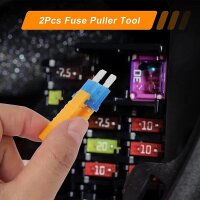 Kfz Sicherungen 306 tlg Set 11mm 19mm Mini Micro Standard Flachsicherungen GK01