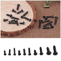 kleine Schrauben Kreuzschlitz M1 M1.2 M1.4 M1.7 1000 Stück Set Holz Metall GK06