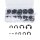 E-Ringe Sicherungsring Sprengring 120 Stück Sortiment 1,5-10 mm Seegering E-Clip