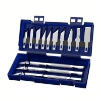 Bastelmesser Präzisionsmesser Set Skalpell Messer Ersatzklingen Modellbau A2058
