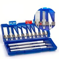 Bastelmesser Präzisionsmesser Set Skalpell Messer Ersatzklingen Modellbau A2058