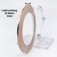Kupferfolie Kupferband selbstklebend lötbar Kupfer...