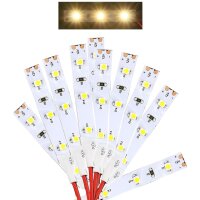 LED Hausbeleuchtung warmweiß mit Kabel 8-16V...