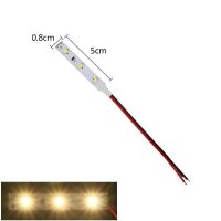 LED Hausbeleuchtung warmweiß mit Kabel 8-16V...