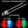 Blink LED 3mm 5mm bicolor rot/blau rot/grün zweifarbig DUO LEDs blinkend 1,5Hz