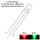 Duo LED Bicolor 3mm 5mm 3 Pin gem. Anode Kathode rot/grün rot/blau LEDs 10 Stück