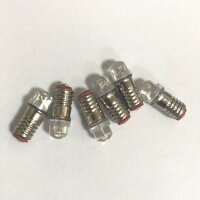 LED Lämpchen E5,5 Sockel Gewinde Fassung E5.5 LEDs 3-24V AC/DC Modellbau H0 TT N