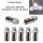 LED Lämpchen E5,5 Sockel Gewinde Fassung E5.5 LEDs 3-24V AC/DC Modellbau H0 TT N LEDs Kaltweiß 12-24V AC/DC 10 Stück