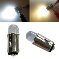 LED BA5S Sockel Fassung warmweiß weiß LEDs...