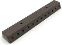 Verteilerplatte Bananenstecker Querlochstecker 2,6mm Mini...