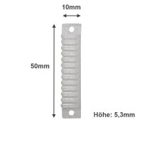 Kabelhalter Litzenhalter Halter für Litze + Draht + Kabel 12-fach 10 Stück S530