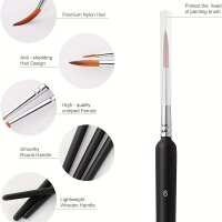 Pinselset 11 teilig fein Modellbau Acryl Hobby Malpinsel Malen nach Zahlen A2091