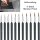 Pinselset 11 teilig fein Modellbau Acryl Hobby Malpinsel Malen nach Zahlen A2091