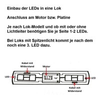Duo LED 3mm bicolor LEDs 2pin Beleuchtung Lichtwechsel Loks Triebwagen H0 TT 1 0