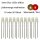 Duo LED 3mm bicolor LEDs 2pin Beleuchtung Lichtwechsel Loks Triebwagen H0 TT 1 0 10 Stück warmweiß / rot diffus