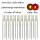 Duo LED 3mm Zylinder bicolor LEDs 2-Pin Lichtwechsel Licht Loks Triebwagen H0 TT