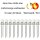 Duo LED 5mm bicolor LEDs 2-pin Lichtwechsel Beleuchtung Loks Triebwagen H0 G 1 0 10 Stück warmweiß / rot klar