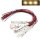 LED Beleuchtung Hausbeleuchtung mit 40cm Kabel Licht Häuser RC H0 TT N 10 Stück