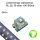 Blink LED SMD 0805 Blinker Blinklicht Mini LEDs blinkend 1,5Hz (90x pro Minute) Grün 20 Stück