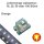 Blink LED SMD 0805 Blinker Blinklicht Mini LEDs blinkend 1,5Hz (90x pro Minute) Orange 10 Stück