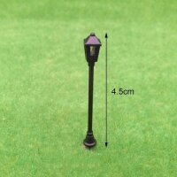 Straßenlampen N TT Parklaterne Leuchte 3 bis 4,5cm variable Höhe 10 Stück S152