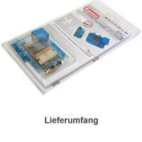 IR Lichtschranke Infrarot mit Relais 12V 9V 3A 18 Meter Kemo B062 BAUSATZ A2088