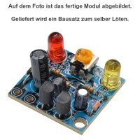 LED Wechselblinker Blinker 6-12V DC regelbar z.B. Bahnübergang B092 Kemo A2075