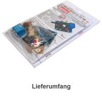 Zeitschalter Timer Zeitrelais 12V DC ca. 1 Sek. - 40 Min Kemo B133 Bausatz A2070
