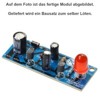 Blinker Blinkgeber Flasher 9-12V DC für LED Blink LEDs Bausatz B186 Kemo A2093