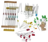 LED Krativ Set ca. 50 LEDs + Widerstände +...