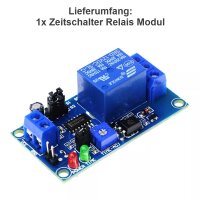 Zeitschalter Timer Zeitrelais Aufenthaltsschalter Zeitverzögerung 12V DC BK011
