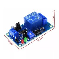 Zeitschalter Timer Zeitrelais Aufenthaltsschalter Zeitverzögerung 12V DC BK011