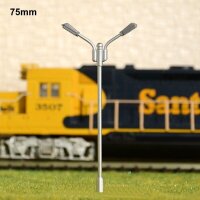 LED Straßenlampen H0 TT Laterne Leuchte 7cm 10cm 12-19V Modellbahn 10 Stück