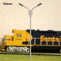 LED Straßenlampen H0 TT Laterne Leuchte 7cm 10cm 12-19V Modellbahn 10 Stück