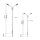 LED Straßenlampen H0 TT Laterne Leuchte 7cm 10cm 12-19V Modellbahn 10 Stück