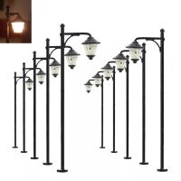 LED Straßenlampen H0 TT 6,5cm Lampe Leuchte Laterne...