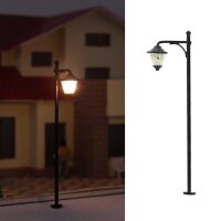 LED Straßenlampen H0 TT 6,5cm Lampe Leuchte Laterne Modellbahn 10 Stück S629