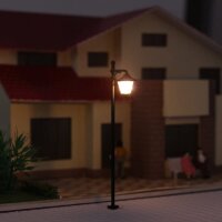 LED Straßenlampen H0 TT 6,5cm Lampe Leuchte Laterne Modellbahn 10 Stück S629