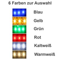 Mini LED Beleuchtung Hausbeleuchtung 20cm Kabel Licht Häuser RC H0 TT N 10 Stück