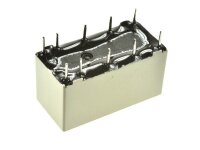 Miniatur Relais bistabil 2 Spulen 2xUM 2 Wechsler 2A 12V 9V - 24V Sockel Dioden