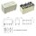 Miniatur Relais bistabil 2 Spulen 2xUM 2 Wechsler 2A 12V 9V - 24V Sockel Dioden