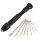 Sortiment Mini Bohrer 0,5-2,0mm Miniaturbohrer mit Handbohrer 10 Stück S090