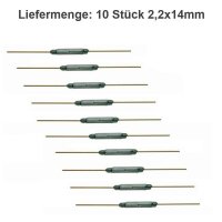 Reedschalter Reedkontakt Mini Reed Kontakt Schließer Miniatur H0 TT N Z 10 Stück