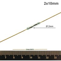 Reedschalter Reedkontakt Mini Reed Kontakt Schließer Miniatur H0 TT N Z 10 Stück