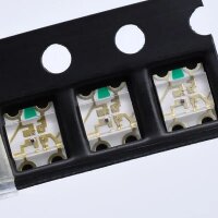 SMD LED 3227 RGB Tricolor gemeinsame Anode Plus / Kathode Minus 10 50 100 LEDs