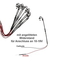 LED Straßenlampen N TT Parkleuchten 5cm Laternen Leuchten Lampen 10 Stück S142