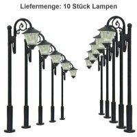 LED Straßenlampen N TT Parkleuchten 5cm Laternen Leuchten Lampen 10 Stück S142