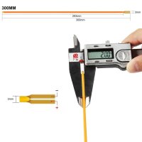 Mini LED Lichterkette 30cm Ø 2mm Filament 360° Licht sehr flexibel Modellbau RC