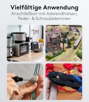 Litze Kabel 0,14mm² Kupferlitze 100 Meter je Farbe 10 Meter Modellbahn Set W999