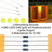 Wandlampen LED Straßenlampen Wandleuchten Kugelleuchte für H0 TT Häuser Gebäude